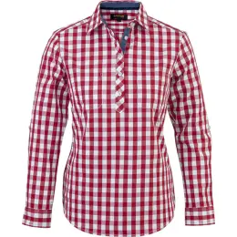 Red Ladies Cedar Blouse
